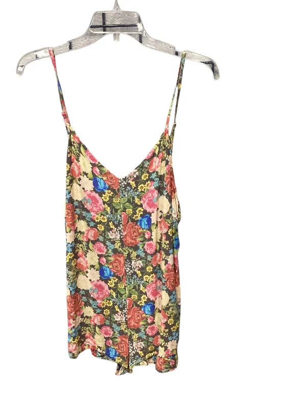 Limited Availability Tank Top By Wildfox In Floral Print, Size: M