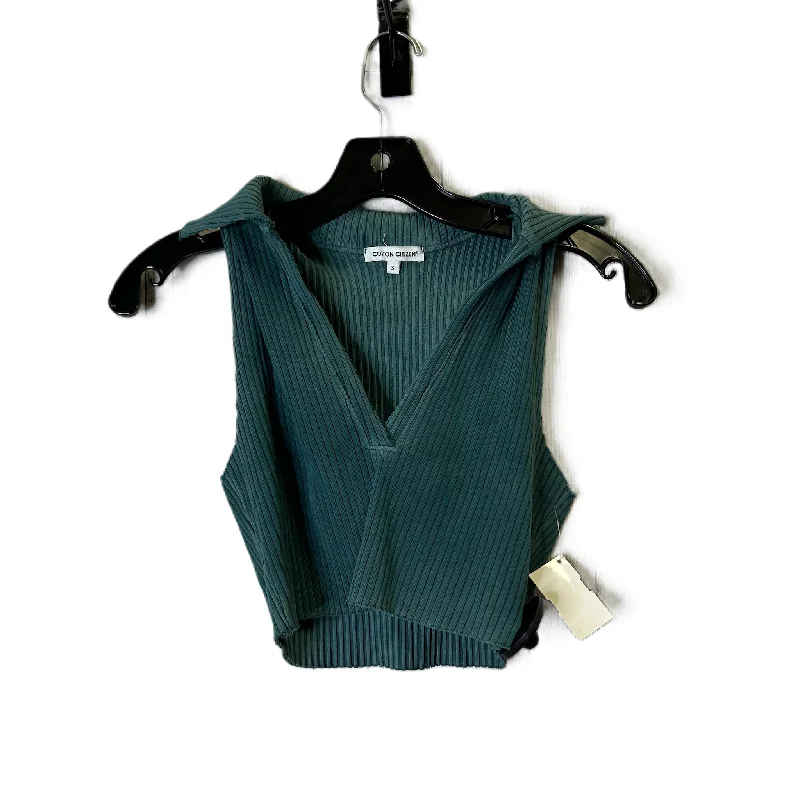 Deal Zone Teal Top Sleeveless By Cotton Citizen, Size: S
