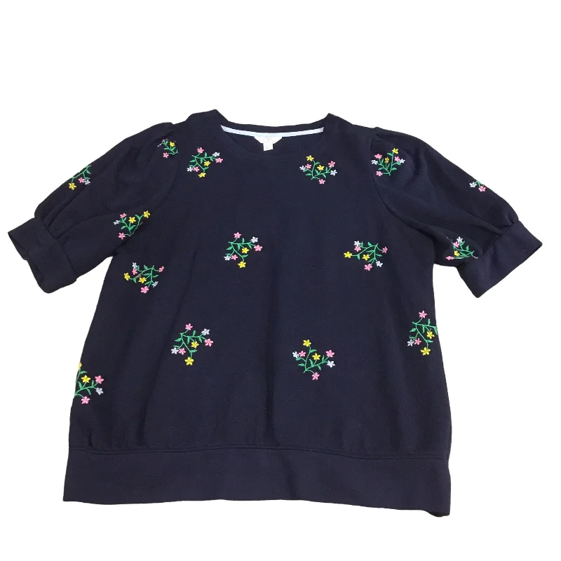 Lowest Prices Top 3/4 Sleeve By Crown And Ivy In Blue & Green, Size: Xxl