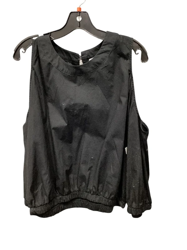 Discount Mania Top 3/4 Sleeve By Evereve In Black, Size: Xl