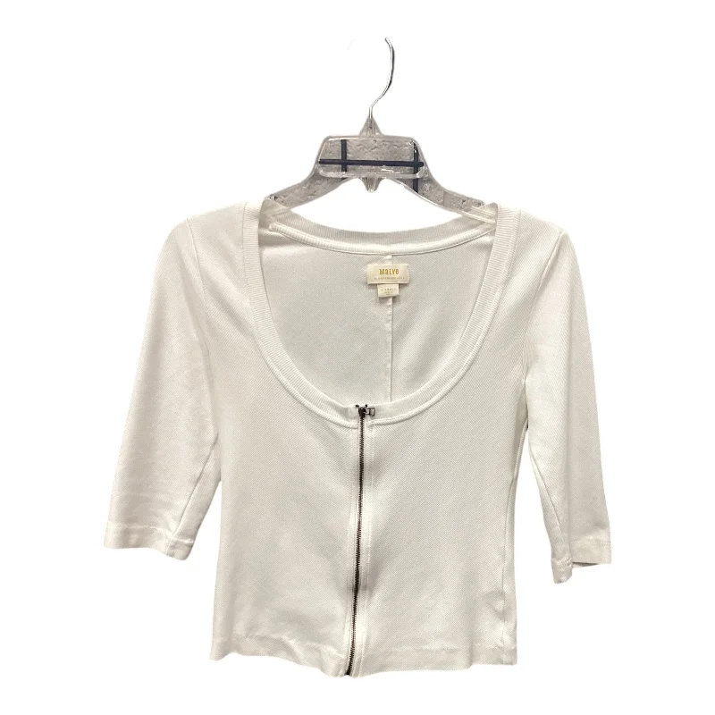 Massive Deals Top 3/4 Sleeve By Maeve In Cream, Size: Xs