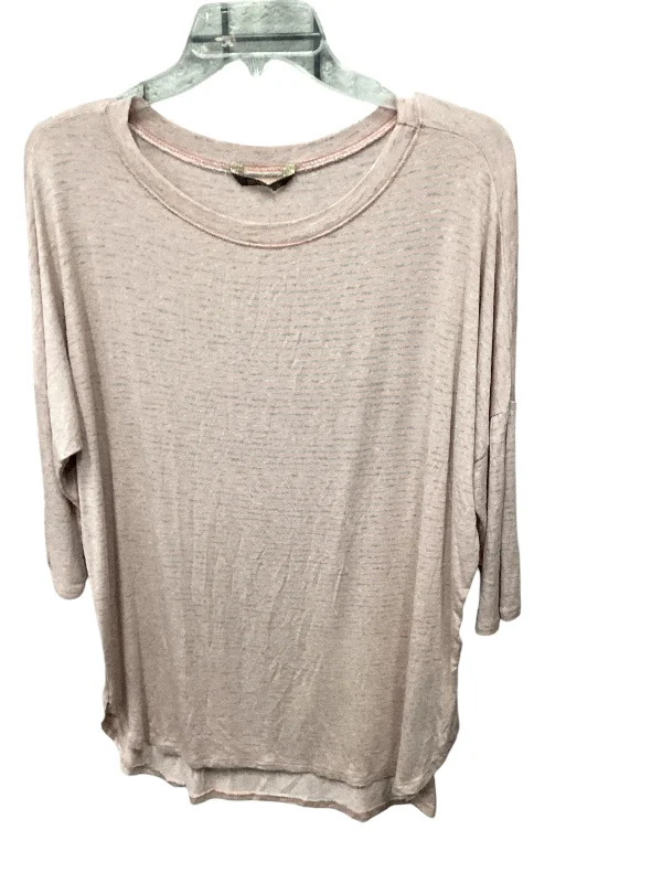 Lowest Prices Top 3/4 Sleeve By Pg In Mauve, Size: L