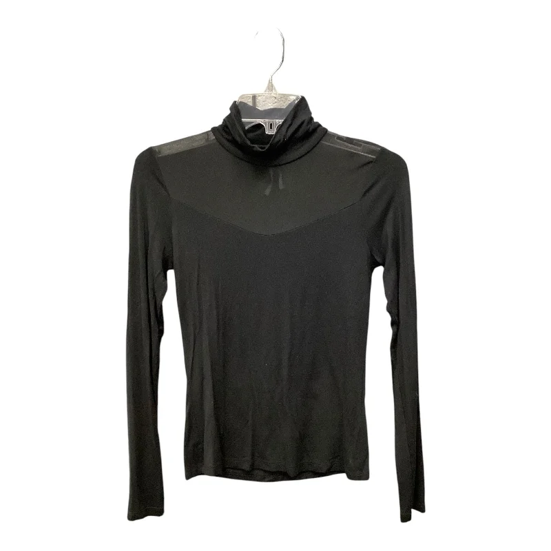 Don't Wait Top Long Sleeve By Anthropologie In Black, Size: Xs