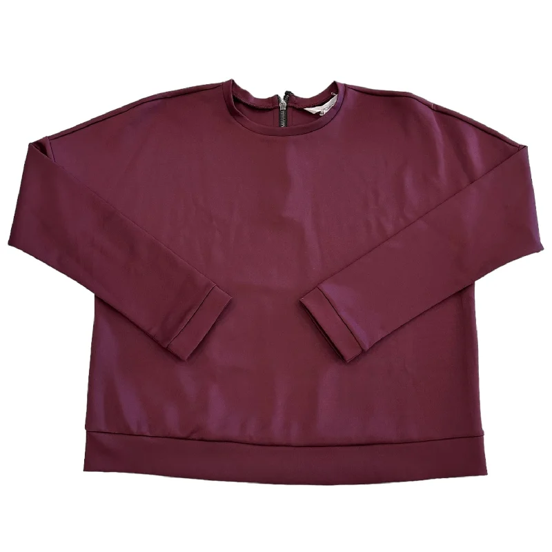Steals and Deals Top Long Sleeve By Bcbgeneration In Red, Size: M
