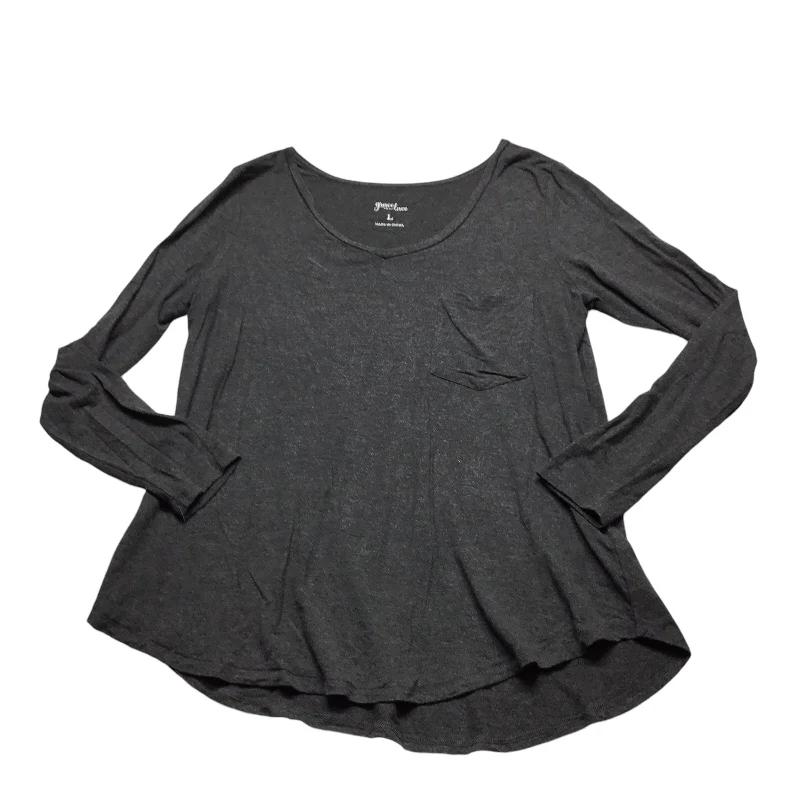 Deal of the Week Top Long Sleeve By Cmc In Grey, Size: L