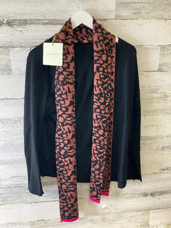 Stock Clearance Top Long Sleeve By Cynthia Rowley In Black, Size: Xl