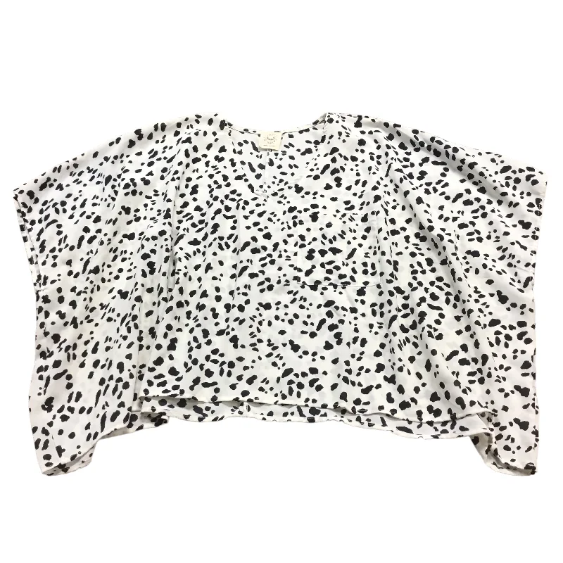 Savings Galore Top Long Sleeve By Fantastic Fawn In Animal Print, Size: S