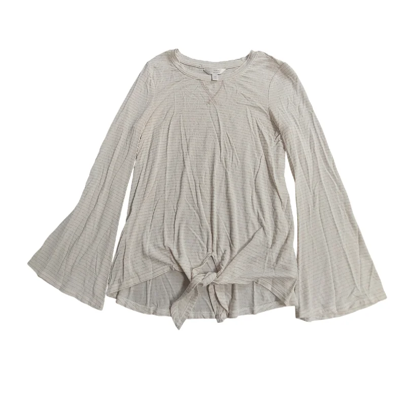 Members Only Top Long Sleeve By Lc Lauren Conrad In Striped, Size: Xs