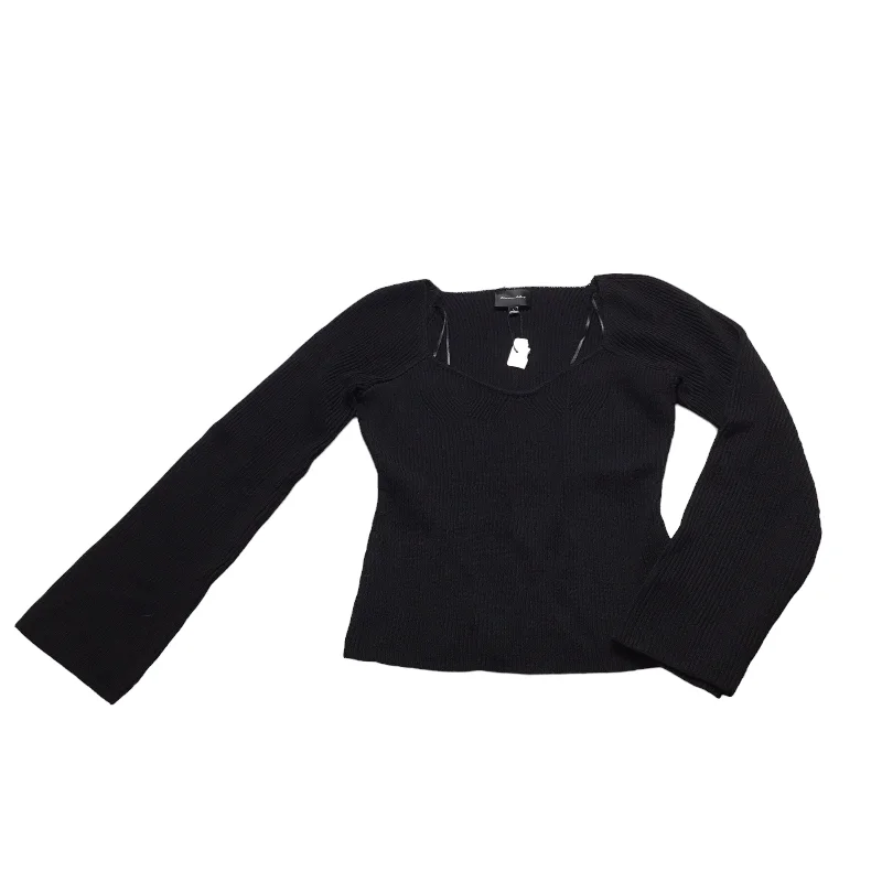 Price Drop Top Long Sleeve By Line & Dot In Black, Size: L