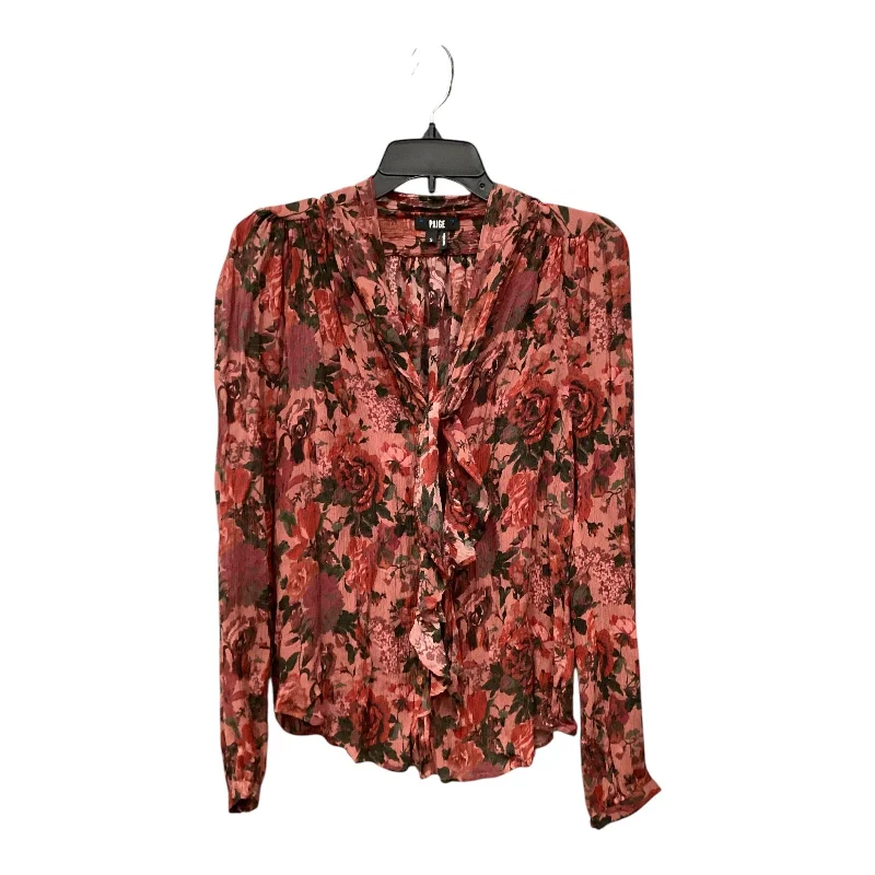 Today's Special Top Long Sleeve By Paige In Red, Size: S
