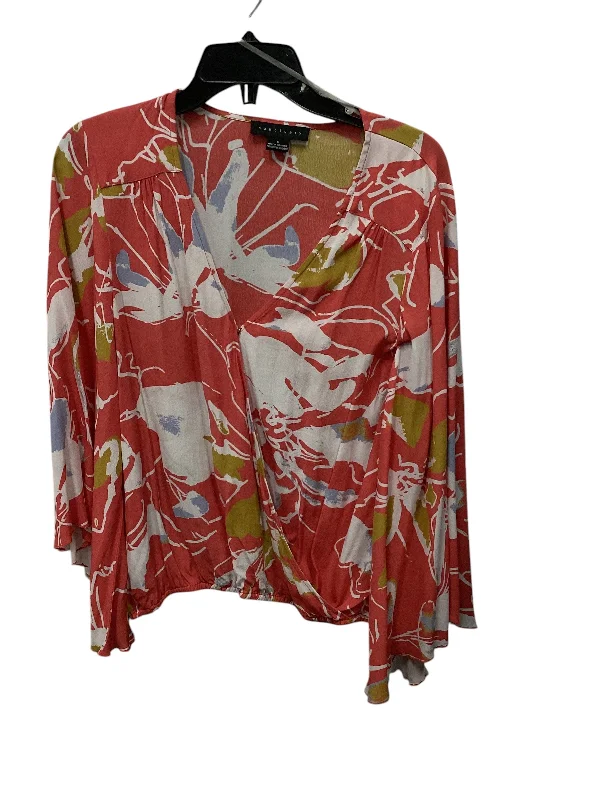 Exclusive Deal Top Long Sleeve By Sanctuary In Floral Print, Size: S