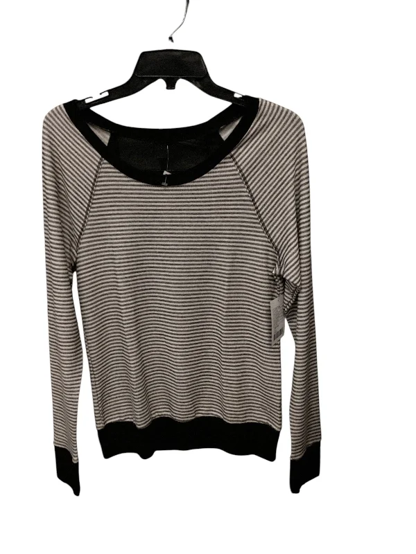 Act Now Top Long Sleeve By Splits59 In Striped Pattern, Size: Xs