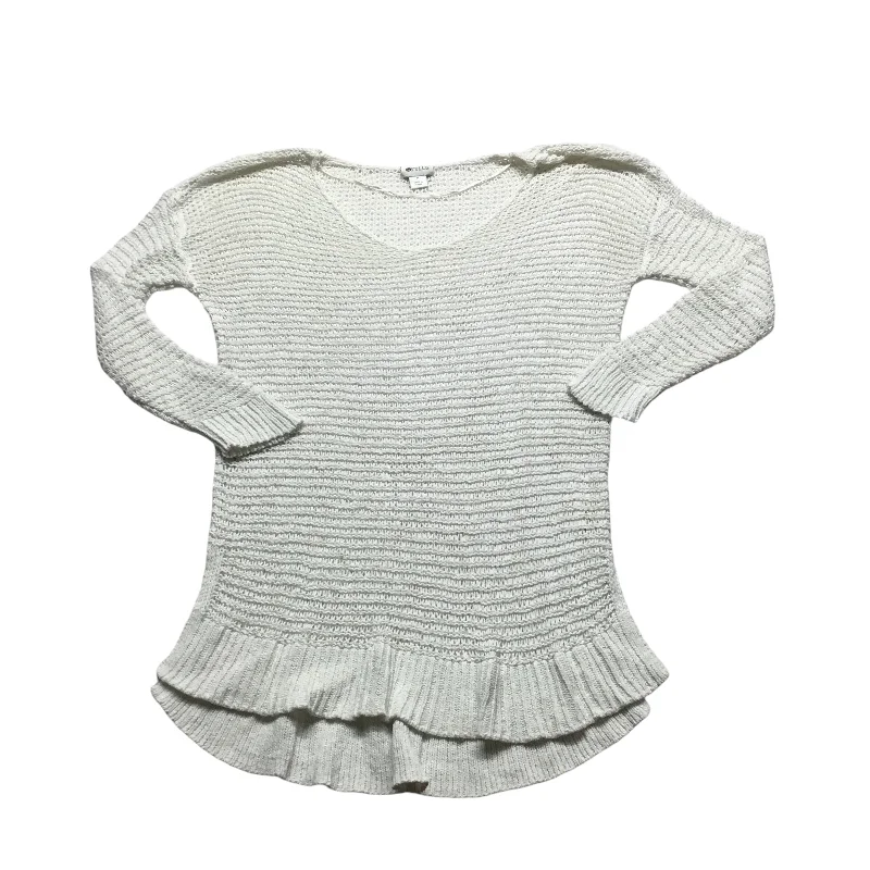 Blowout Deals Top Long Sleeve By Stylus In White, Size: M