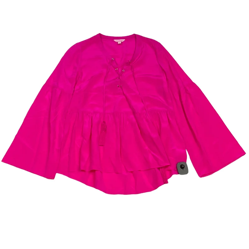 Best Seller Top Long Sleeve Designer By Lilly Pulitzer  Size: S
