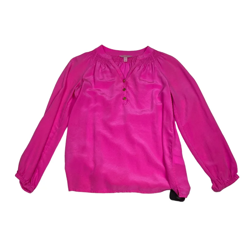 Price Slash Top Long Sleeve Designer By Lilly Pulitzer  Size: Xxs