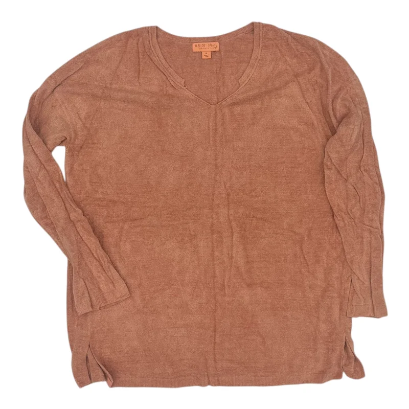 Exclusive Deal Top Ls By Barefoot Dreams In Peach, Size:Xl