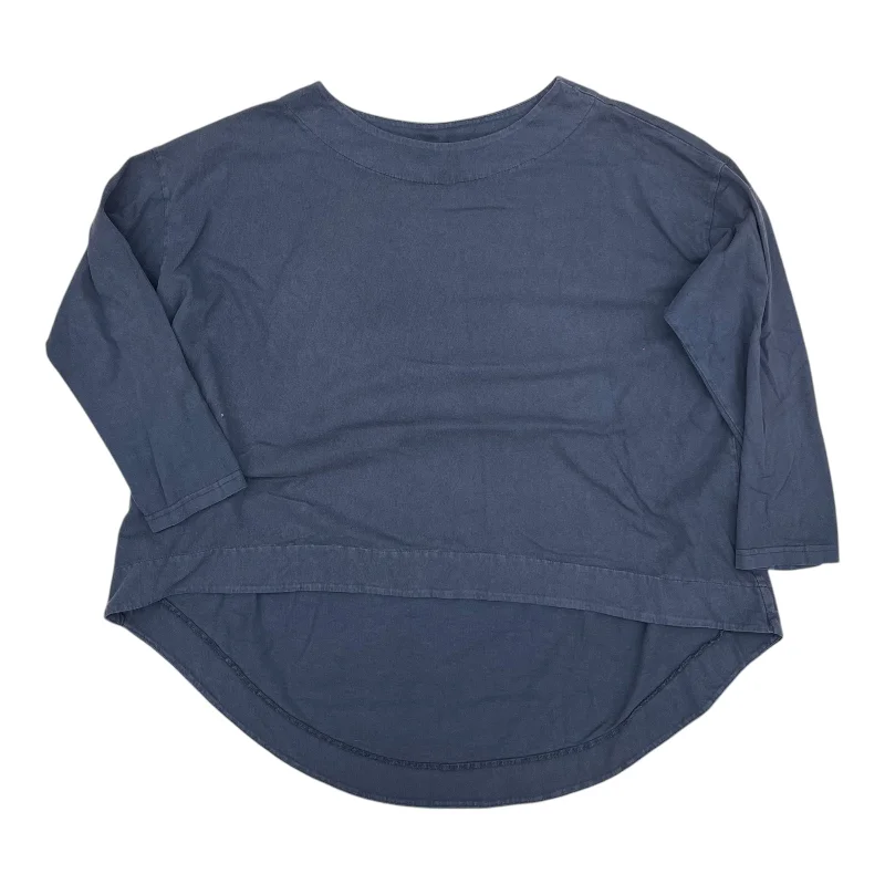 Exclusive Offers Top Ls By Bryn Walker In Blue, Size:Xl