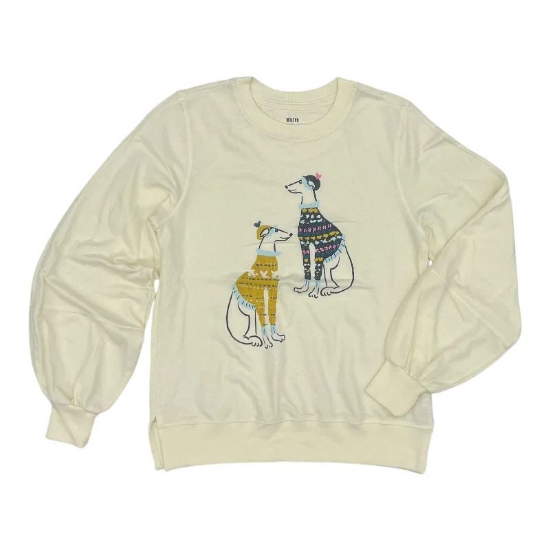 Discount Deals Top Ls By Maeve In Cream, Size:Xs