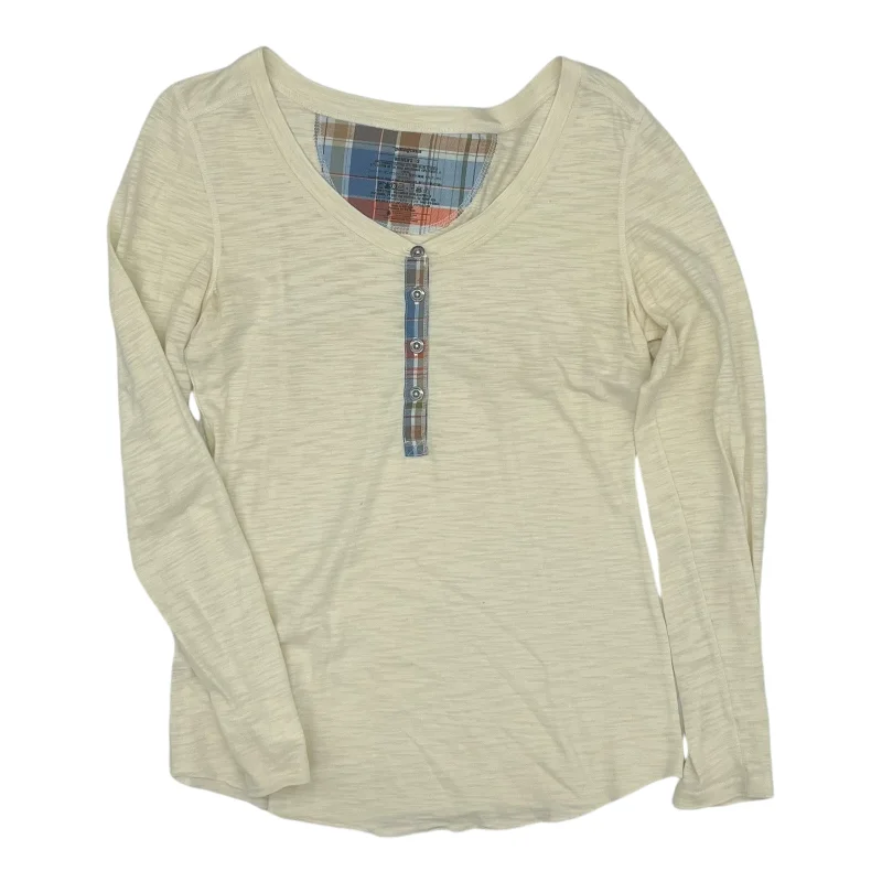 Can't Be Beat Top Ls By Patagonia In Cream, Size:S
