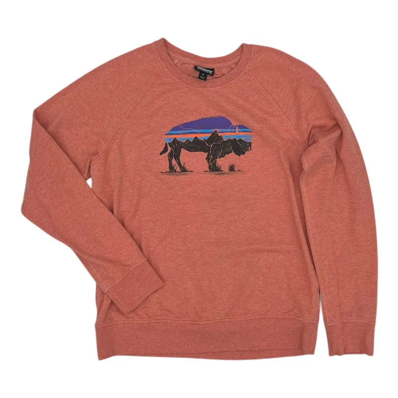 Overstock Top Ls By Patagonia In Orange, Size:M