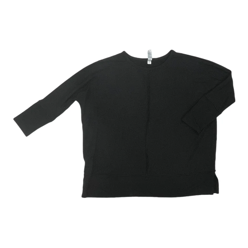 Deal Mania Top Ls By Spanx In Black, Size:S