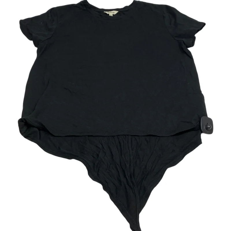 Deal Dash Top Short Sleeve Basic By Madewell In Black, Size: L