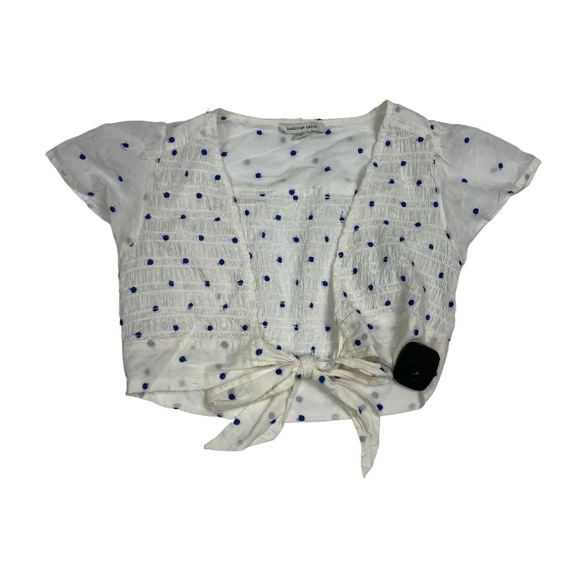 Inventory Reduction Top Short Sleeve By American Eagle  Size: Xs