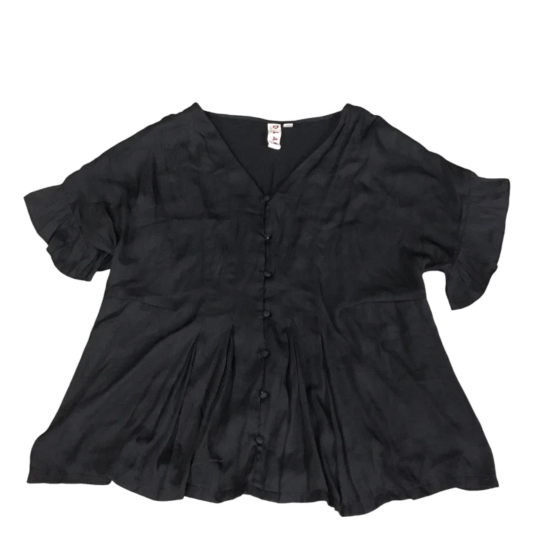 Mega Sale Top Short Sleeve By Dolan Left Coast In Black, Size: M
