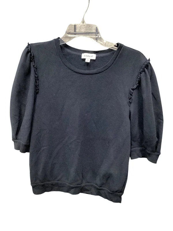 Fantastic Offers Top Short Sleeve By Evereve In Navy, Size: S
