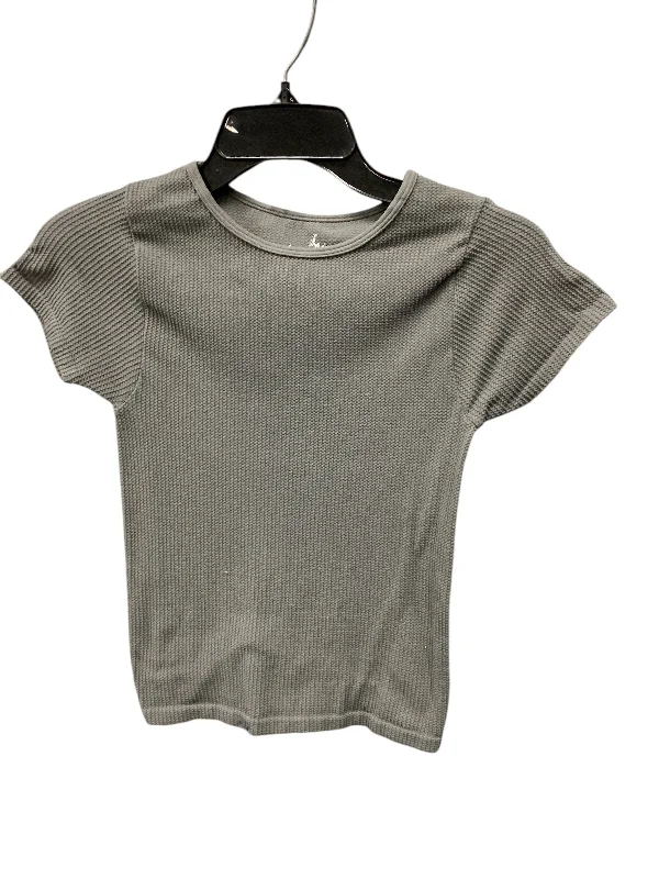 Sale Event Top Short Sleeve By Free People In Grey, Size: M