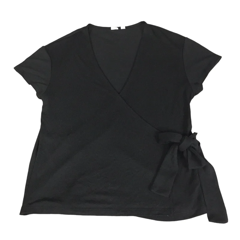 Buy Now Top Short Sleeve By Gap In Black, Size: L