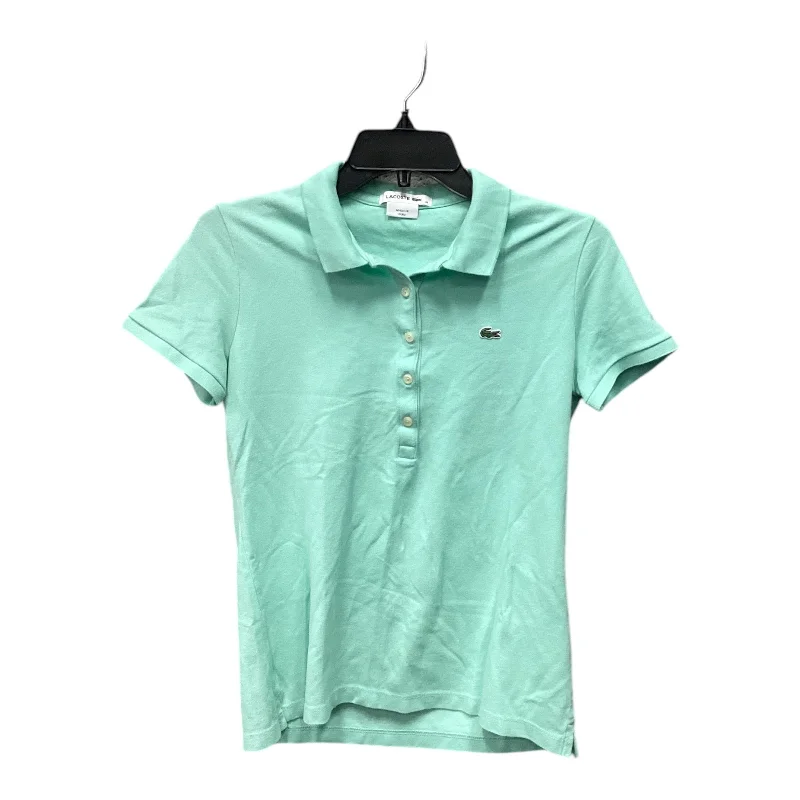 Final Markdown Top Short Sleeve By Lacoste In Green, Size: S