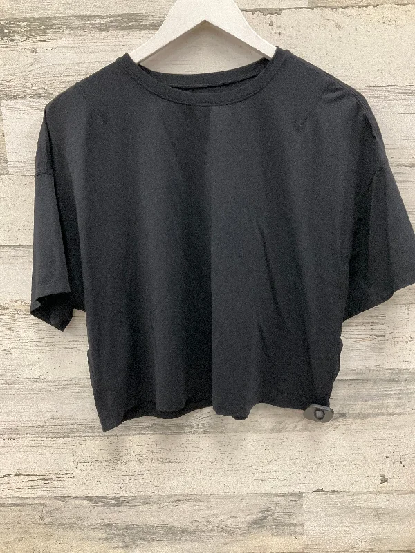 Mega Deal Top Short Sleeve By Lululemon In Black, Size: S