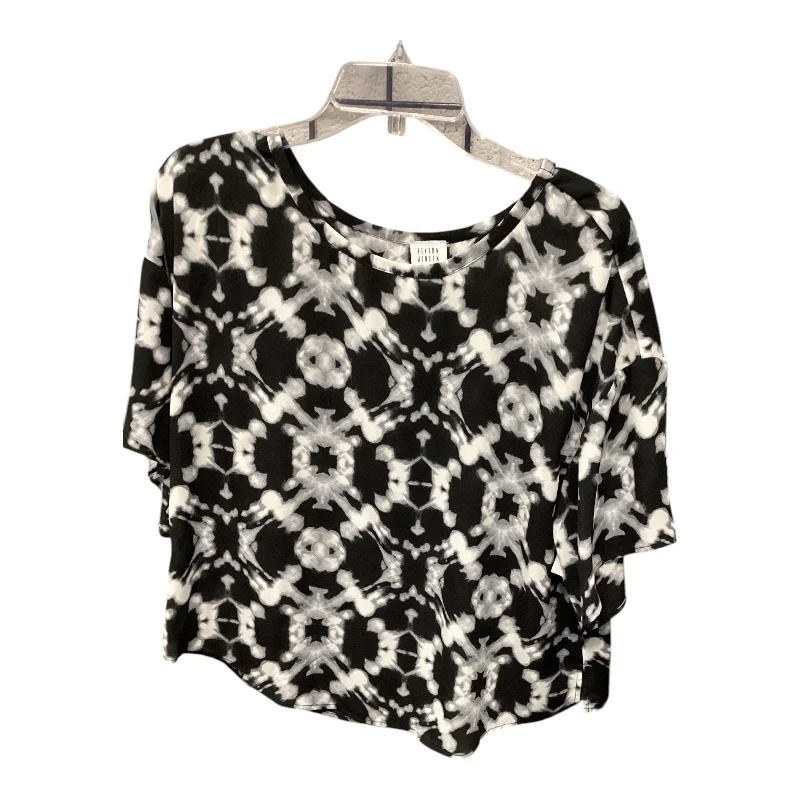 Today’s Special Top Short Sleeve By Peyton Jensen In Black, Size: Xs