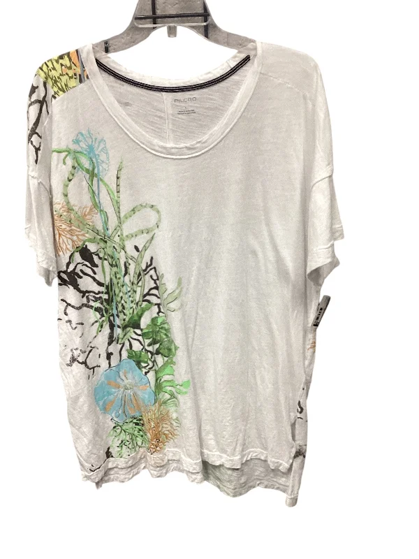 Today’s Deal Top Short Sleeve By Pilcro In White, Size: L