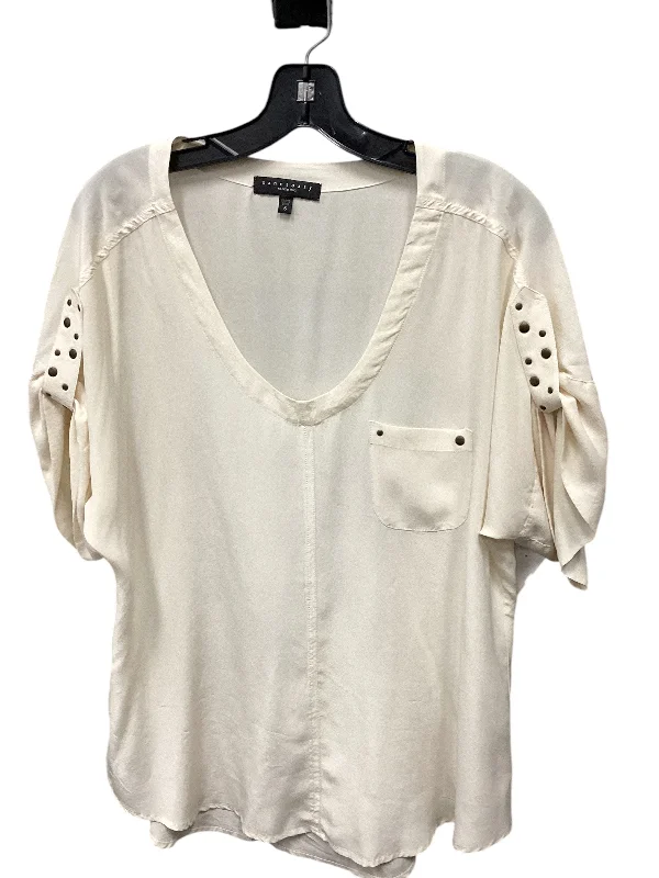 Incredible Offers Top Short Sleeve By Sanctuary In White, Size: S