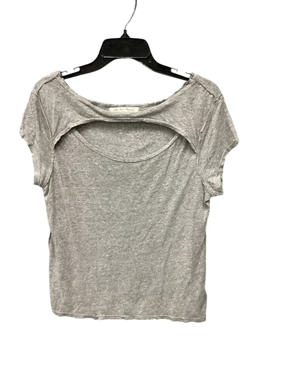 Take Advantage Top Short Sleeve By We The Free In Grey, Size: Xs