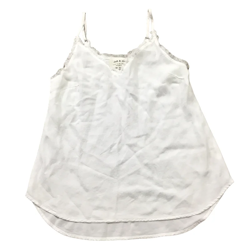 Amazing Deals Top Sleeveless By Cloth & Stone In White, Size: S