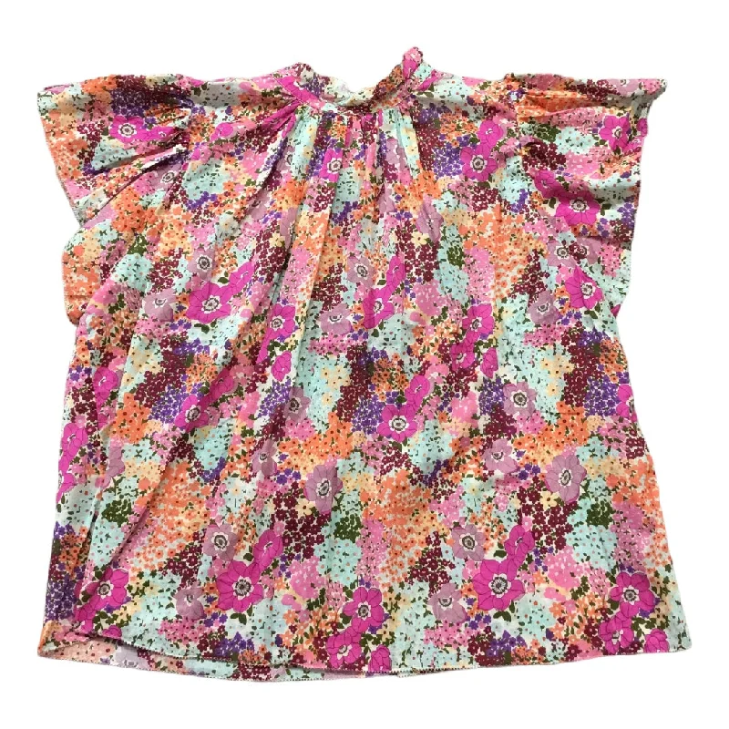 Buy More, Save More Top Sleeveless By Cma In Floral Print, Size: Xs