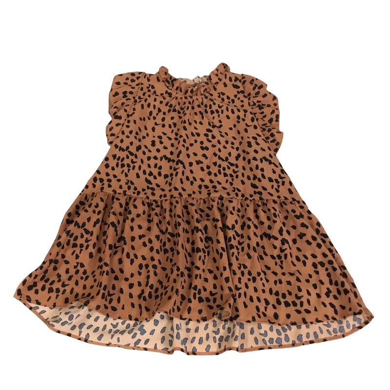 Exclusive Savings Top Sleeveless By Entro In Black & Brown, Size: L