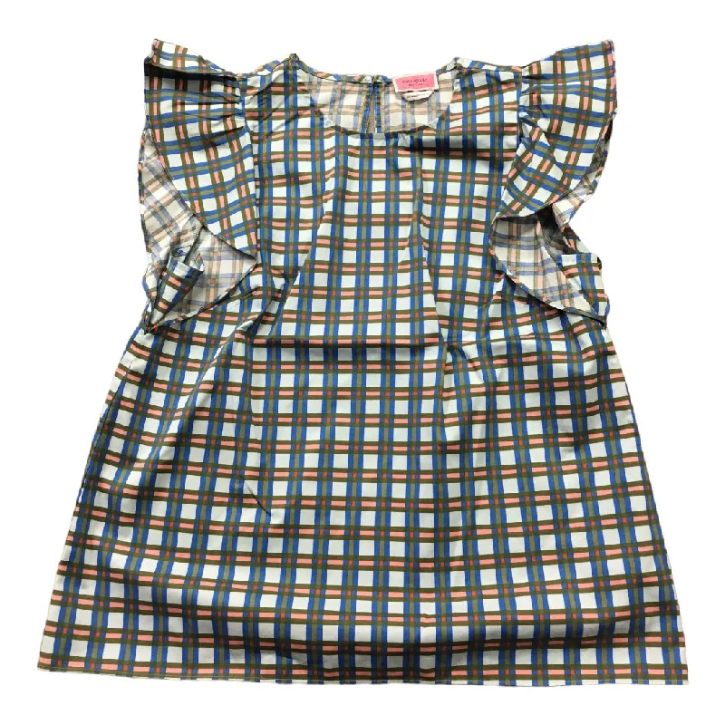 YEAR-End Sale Top Sleeveless By Kate Spade In Plaid Pattern, Size: Xs