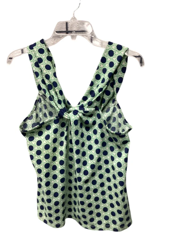 Daily Deals Top Sleeveless By Maeve In Blue & Green, Size: Xl