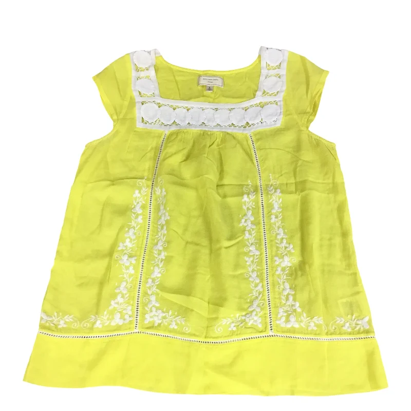 Must-Have Deals Top Sleeveless By Moulinette Soeurs In Yellow, Size: 8