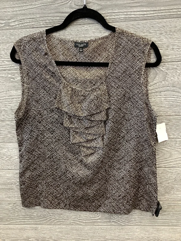 Act Now Top Sleeveless By Talbots In Brown, Size: M