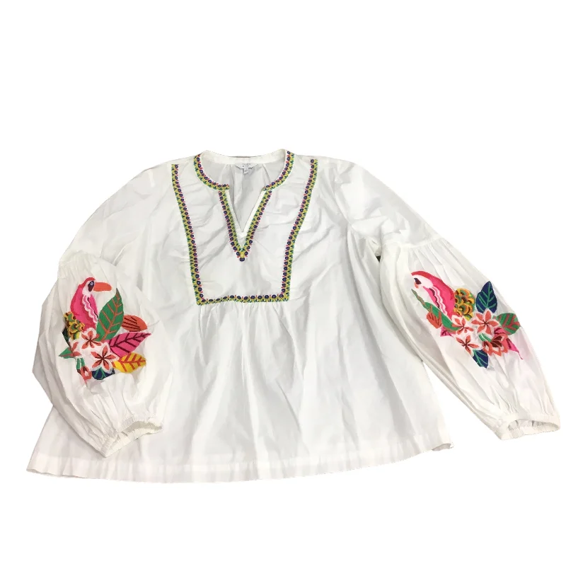 Mega Sale Tunic Long Sleeve By Crown And Ivy In White, Size: Xxl