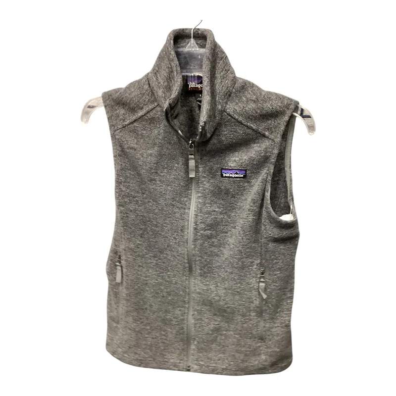 Seasonal Sale Vest Fleece By Patagonia In Grey, Size: S