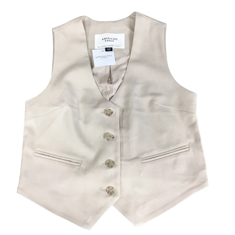 Bargain Prices Vest Other By American Eagle In Tan, Size: Petite   S