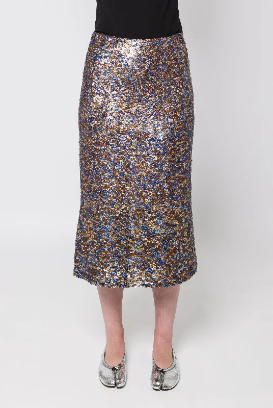 Dries Van Noten Sibyl Embroidered Skirt